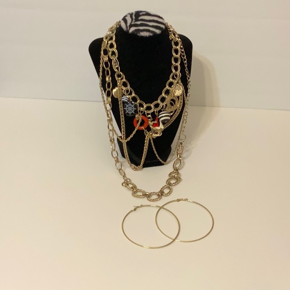 (( NEW )) Necklace & earrings set